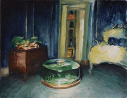 Interior With Glass Table