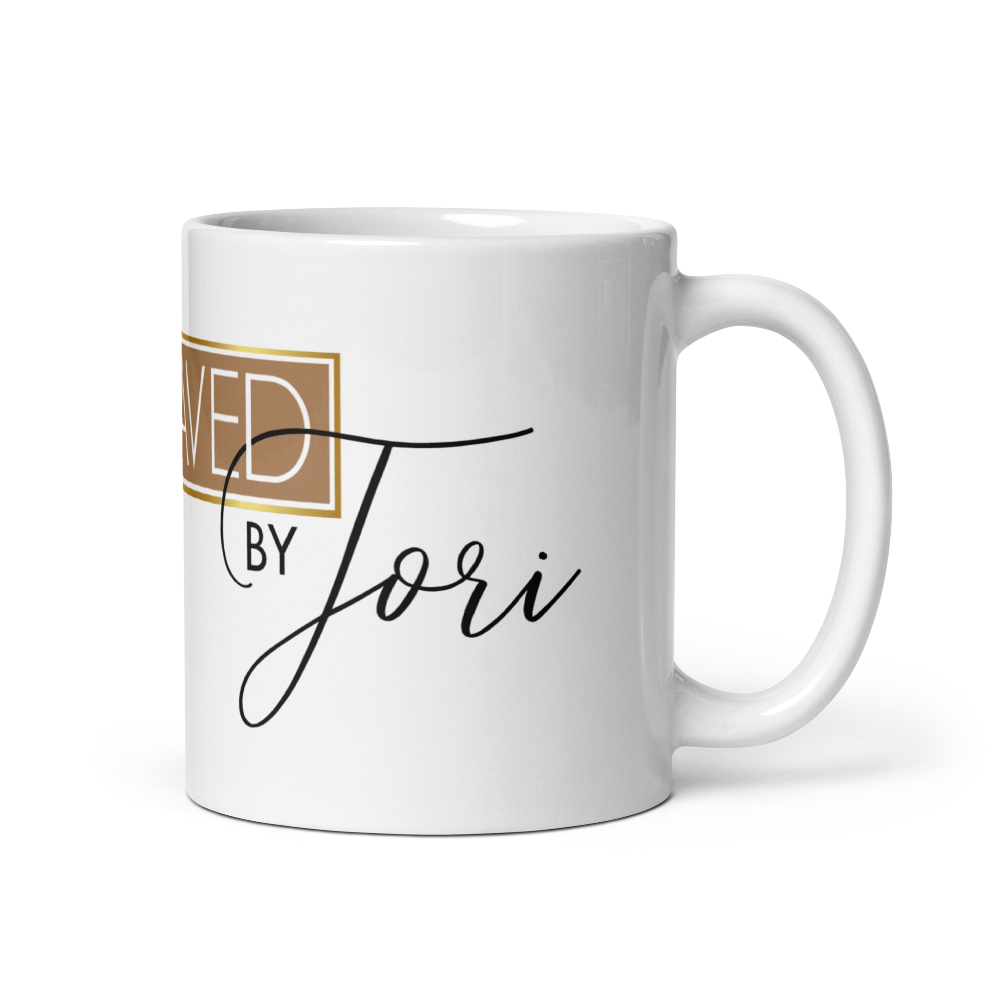 White Glossy Mug
