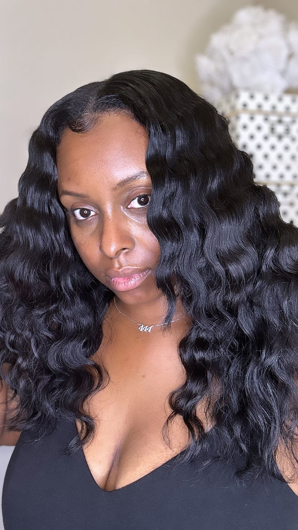 Thumbnail: Raw Cambodian Wavy Upart Long Bob