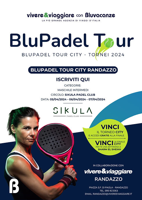 BluPadel Tour 2024 Randazzo