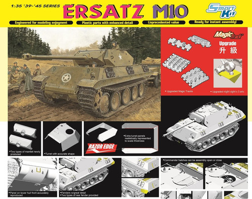 プラモデルパーツ 中古】プラモデル 1/35 ERSATZ M10 「'39-'45 SERIES」 [6561] Ersatz