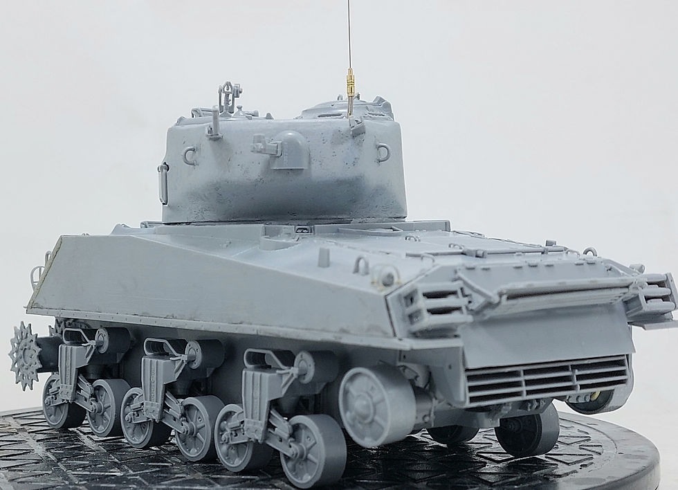 Миниатюра: MG-3590 Антенна и ввод для танков США 2МВ, Шерман, Чаффи и др. - Model Gun 1/35