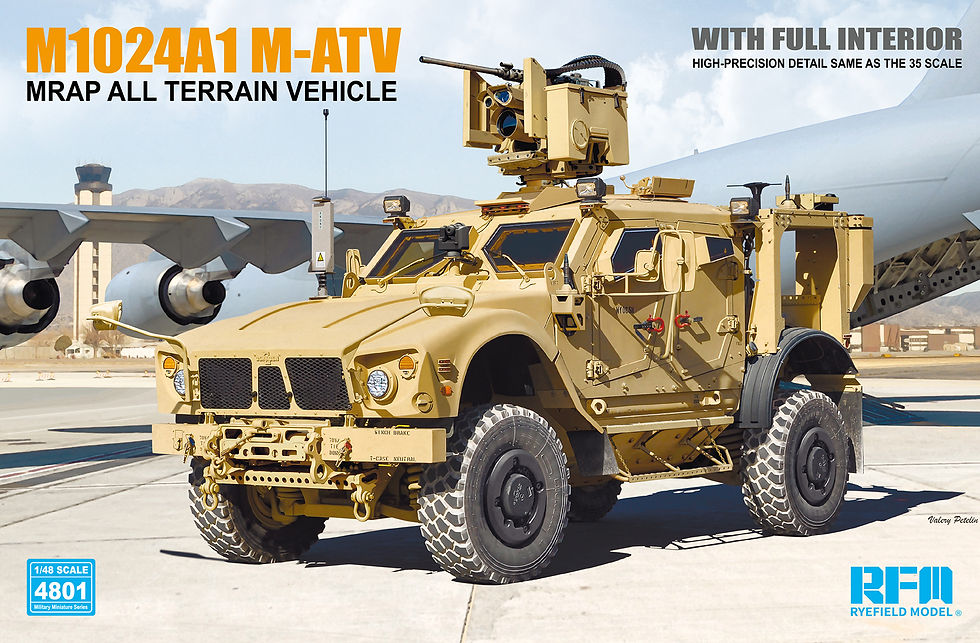 RFM RM-4801 масштаб 1/48 Американский M1024A1 M-ATV MRAP