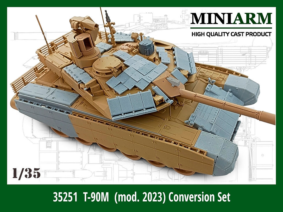 35251 Miniarm 1/35 Конверсия Танк-90М обр. 2023 г (Tiger 4614)