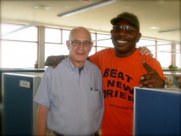 Brian Babylon with his Radio Mentor BIG CARL KASELL!!!