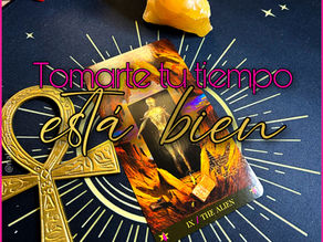 Tomarte tu tiempo está bien