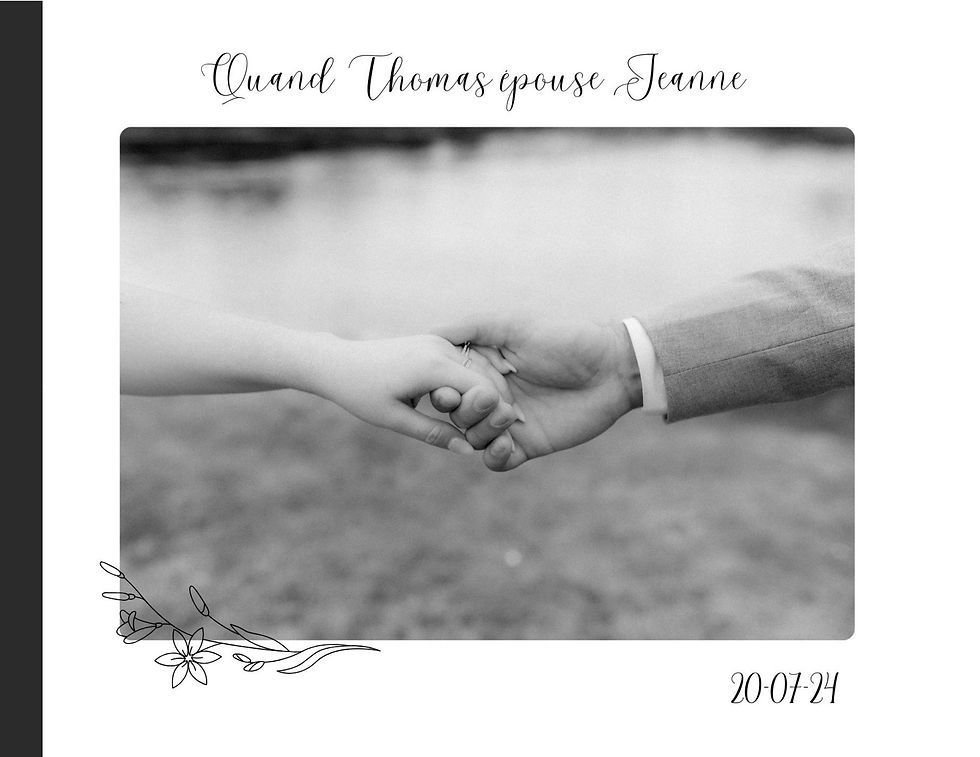 Album photo numérique Minimaliste