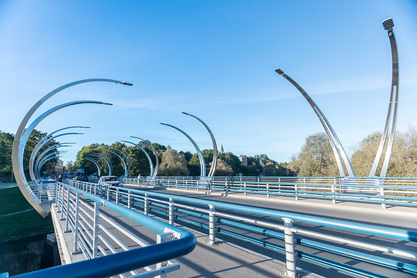 Valmiera, tilts pār Gauju