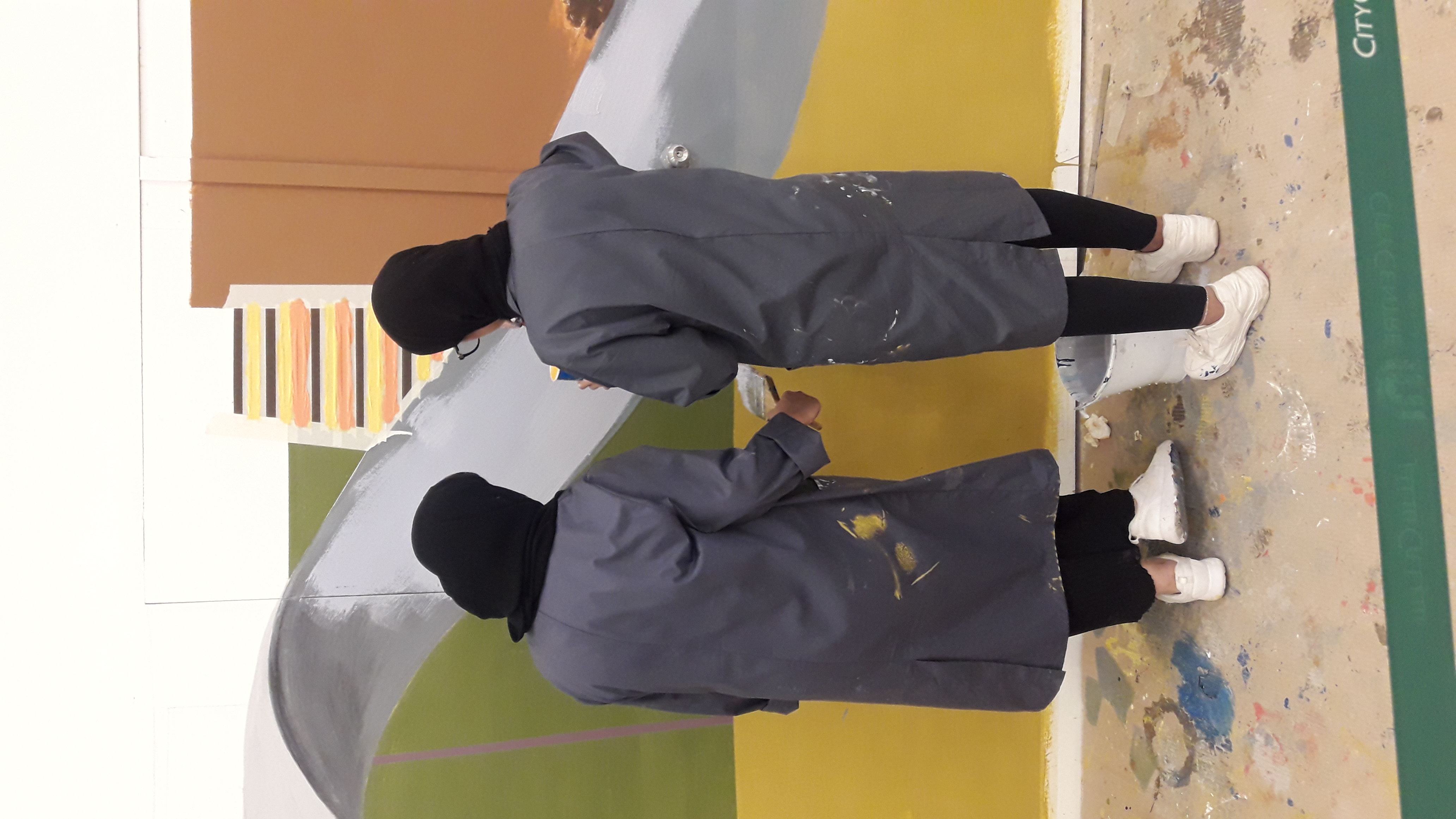 My City Centre Masdar Mural project