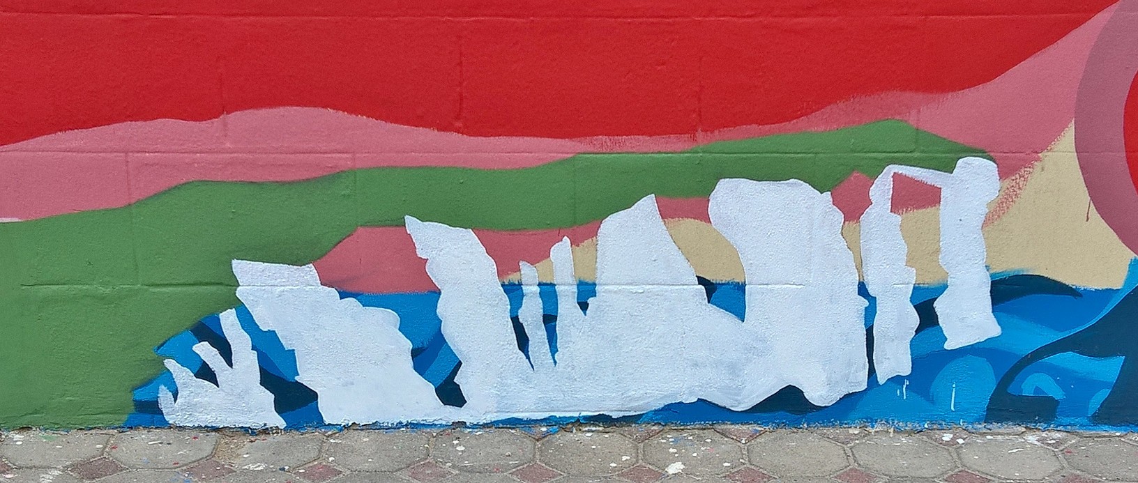 Mural British Embassy Process