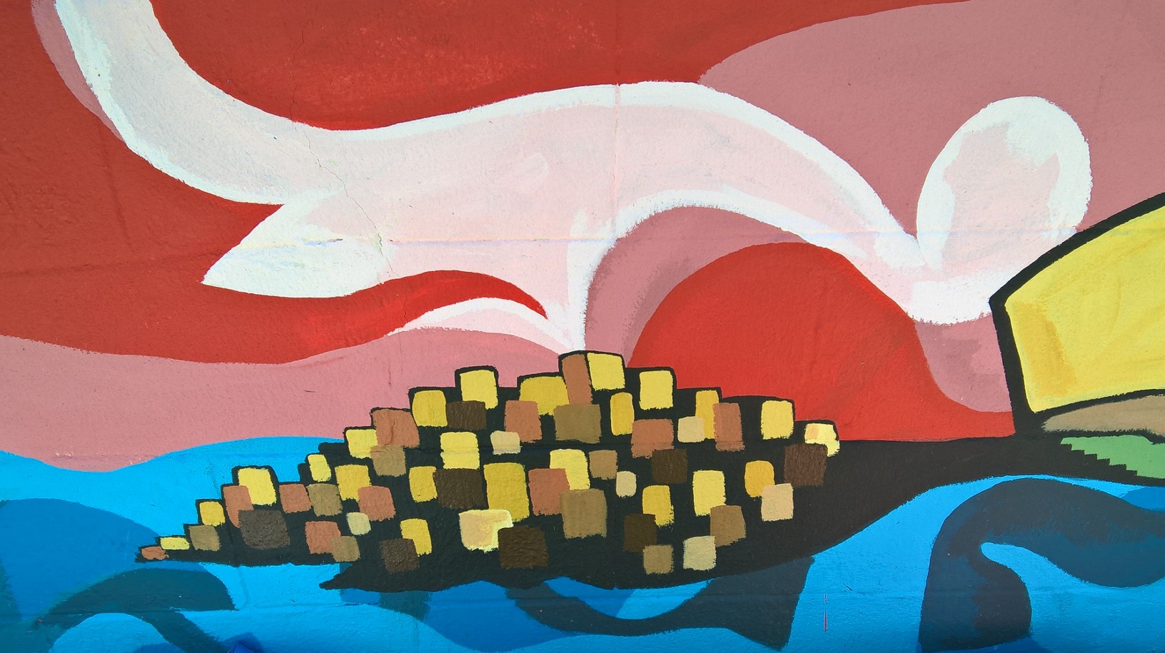 Mural British Embassy Process