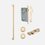 Thumbnail: Iver Entrance Pull Lock Set 600mm