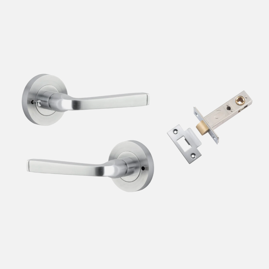 Thumbnail: Iver Annecy Lever - Round Rose (Inbuilt Privacy)