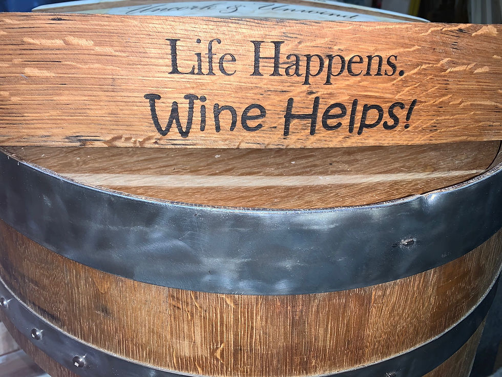 Thumbnail: Fun Rustic Whiskey/Wine signs