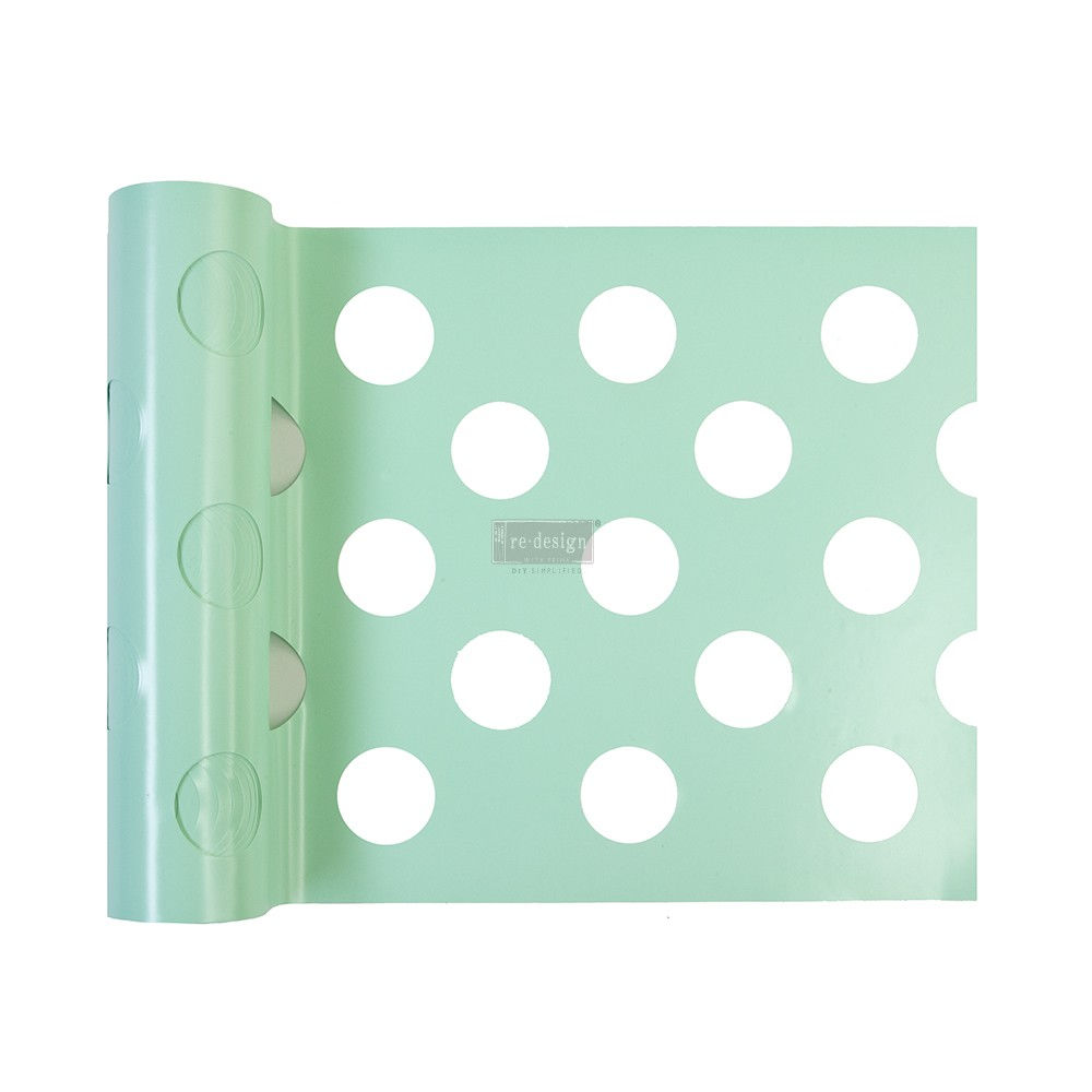 MULTI-LARGE DOT Stick & Style Stencil Roll
– Redesign with Prima