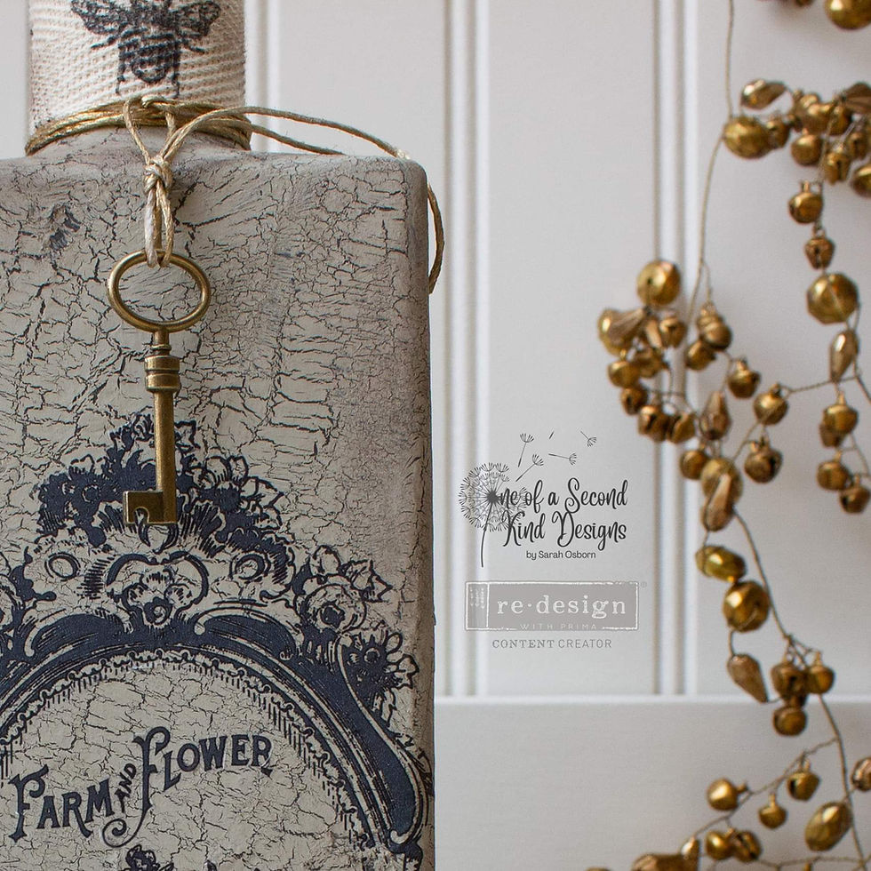 Thumbnail: FRENCH LABELS - Redesign with Prima Decor Transfer