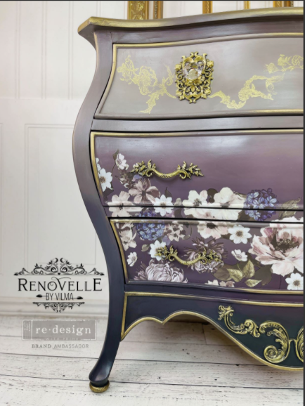 Thumbnail: DARK FLORAL - Redesign Decor Transfer