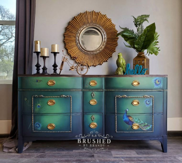 Thumbnail: Redesign Decor Transfer - PEACOCK DREAMS