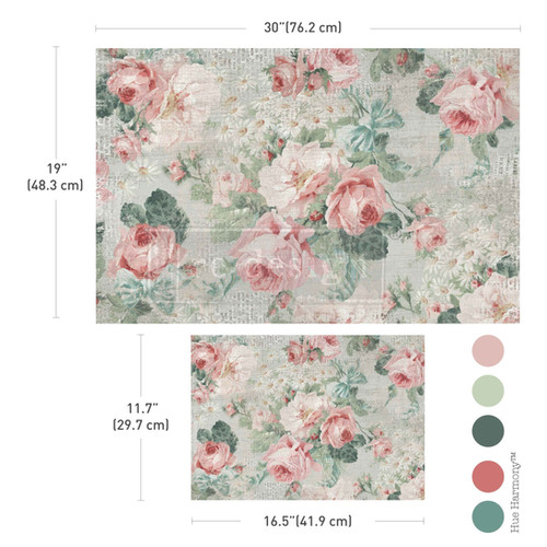 Pink Blossom Bliss - Redesign Double Delight Decoupage Fiber Paper Set ...