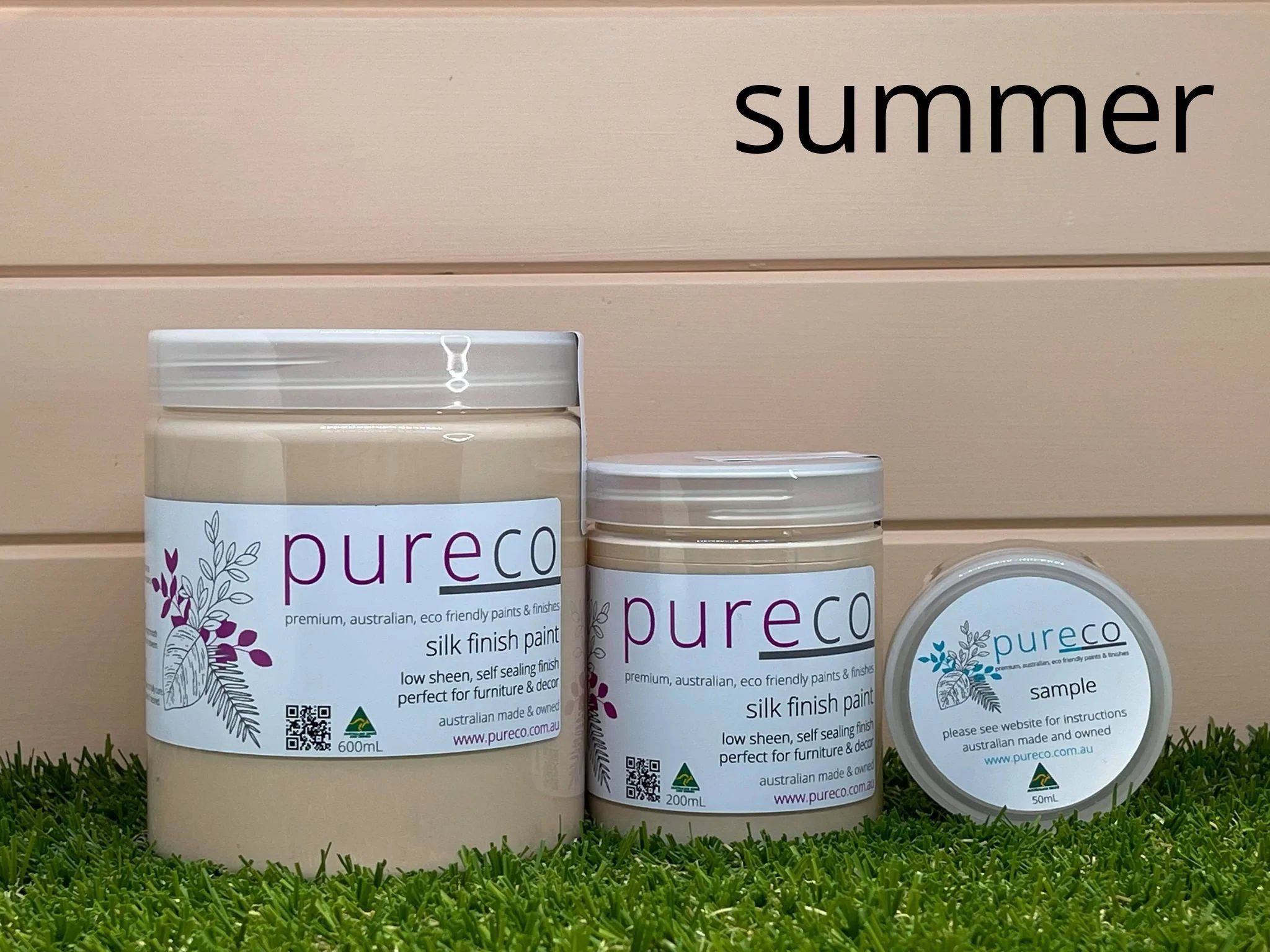 Pureco Silk Finish Paint Summer Shabby Chic & Co