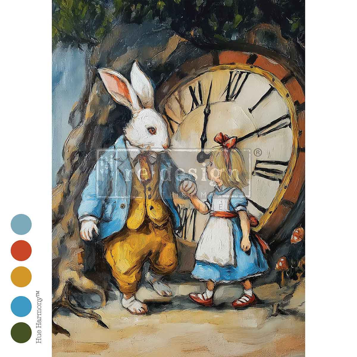 The Appointment Of Always - Redesign with Prima A3 Decoupage Fiber