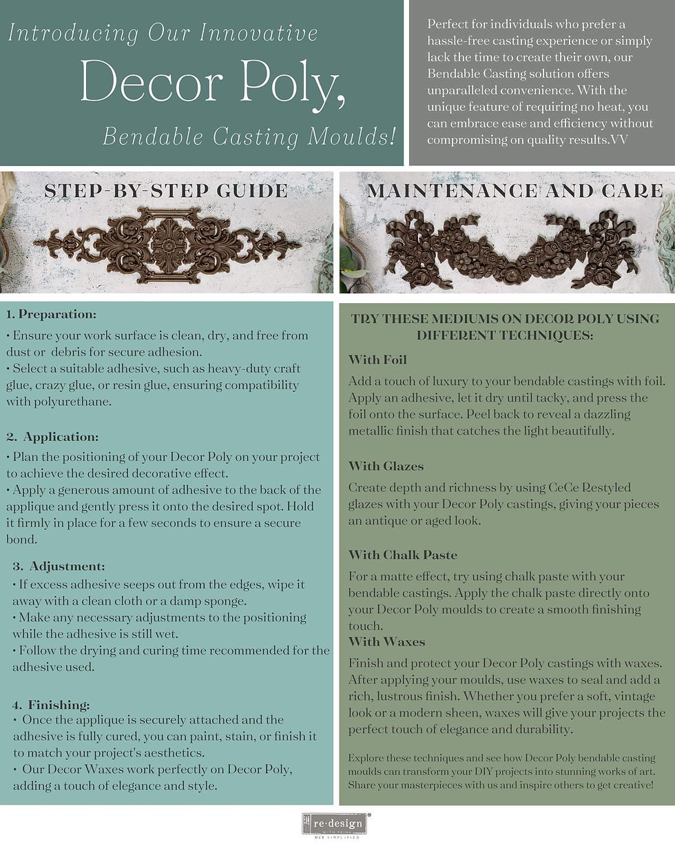Thumbnail: LUXE ORNAMENTA - Redesign with Prima Decor Poly - Available in Brisbane, Australia