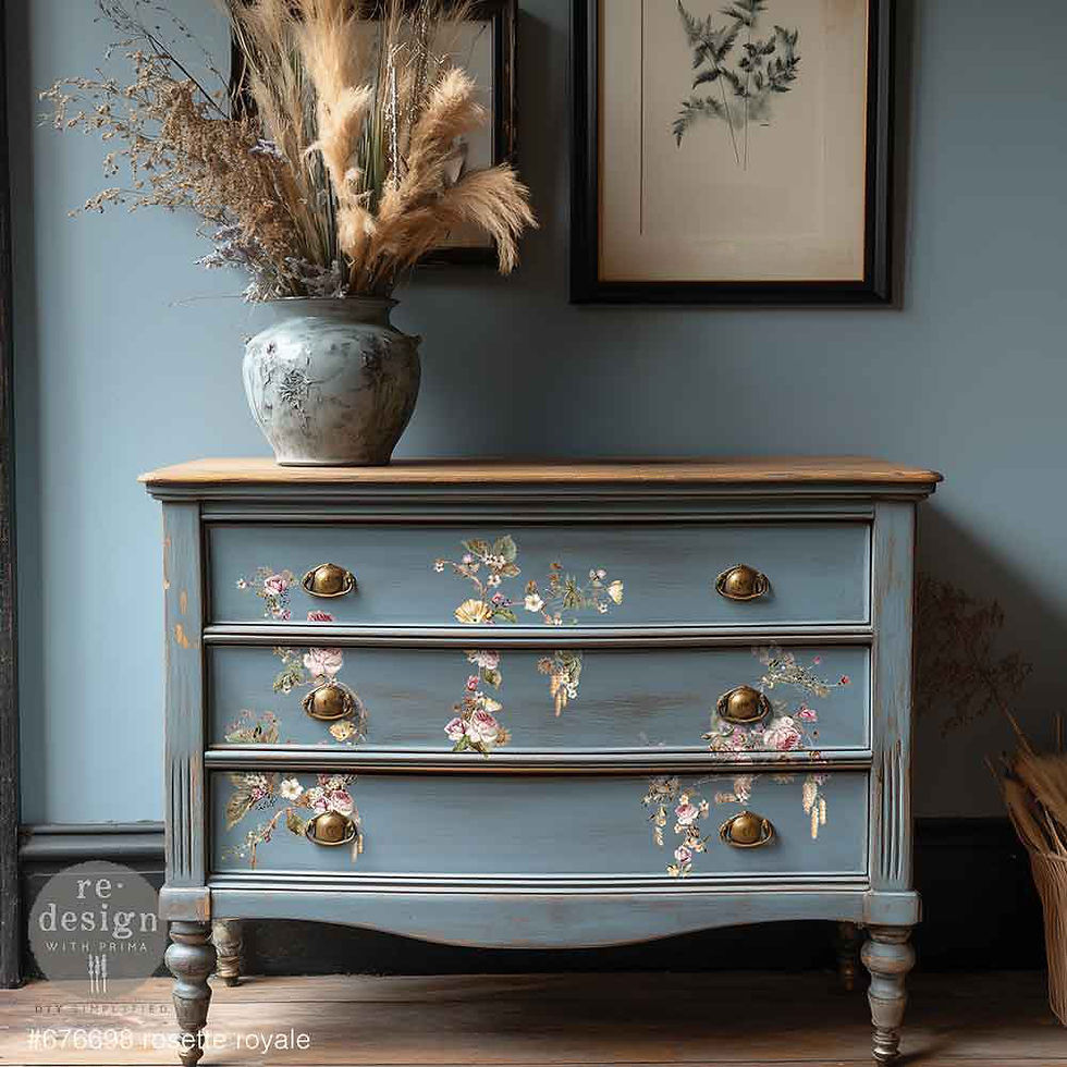 Thumbnail: Rosette Royale - Redesign with Prima Middy Decor Transfers® is available in Australia