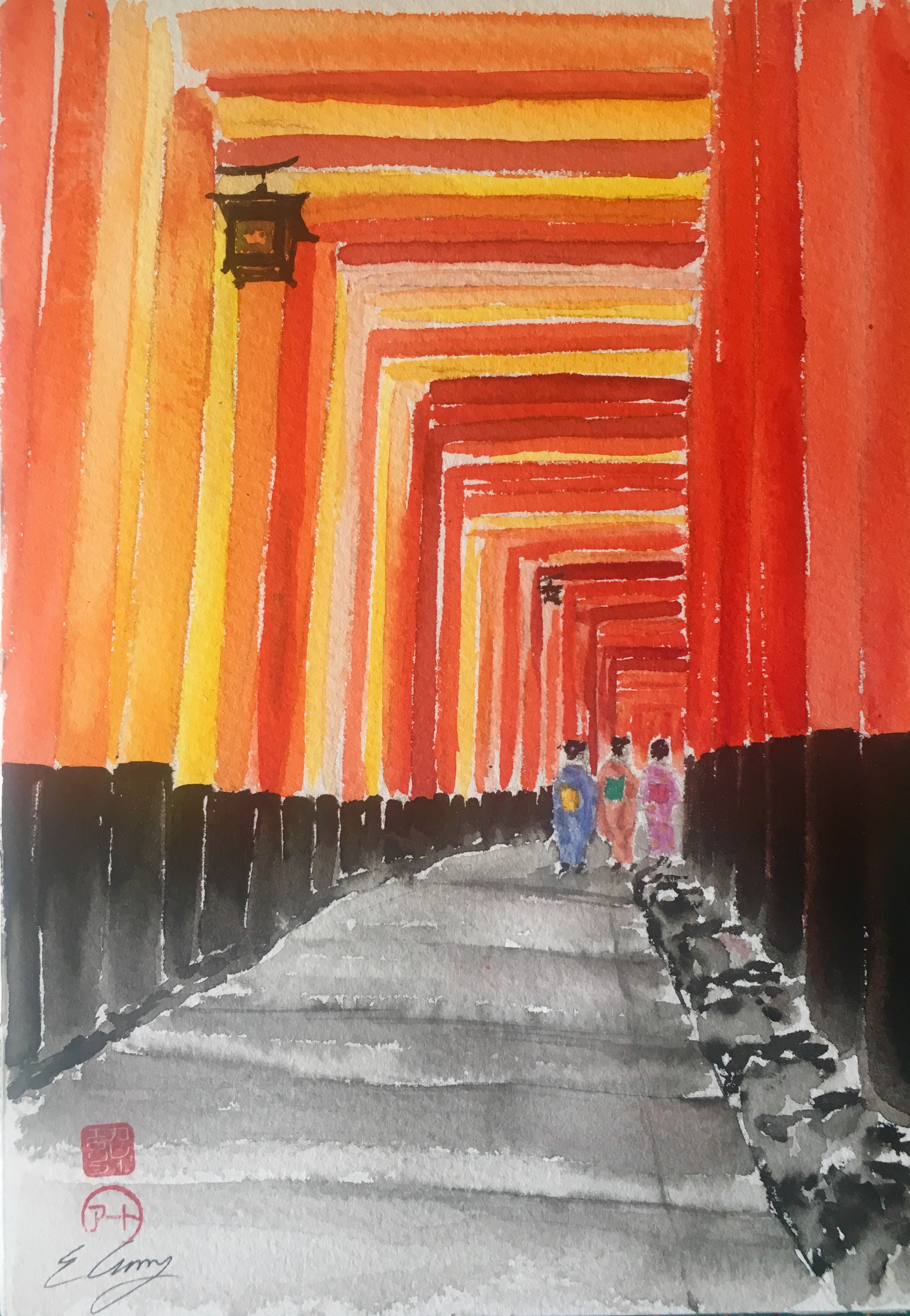 Fishimi, Torii, Friendship
