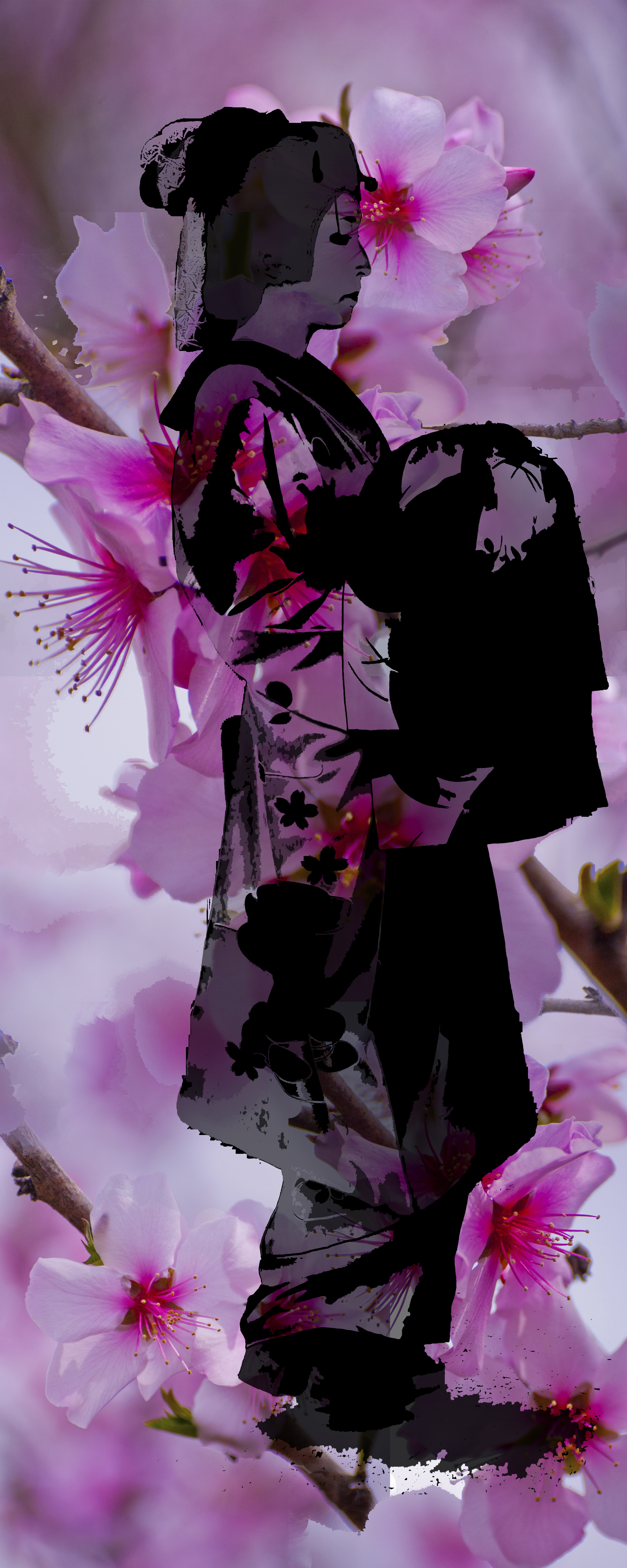 Spring Oiran, black