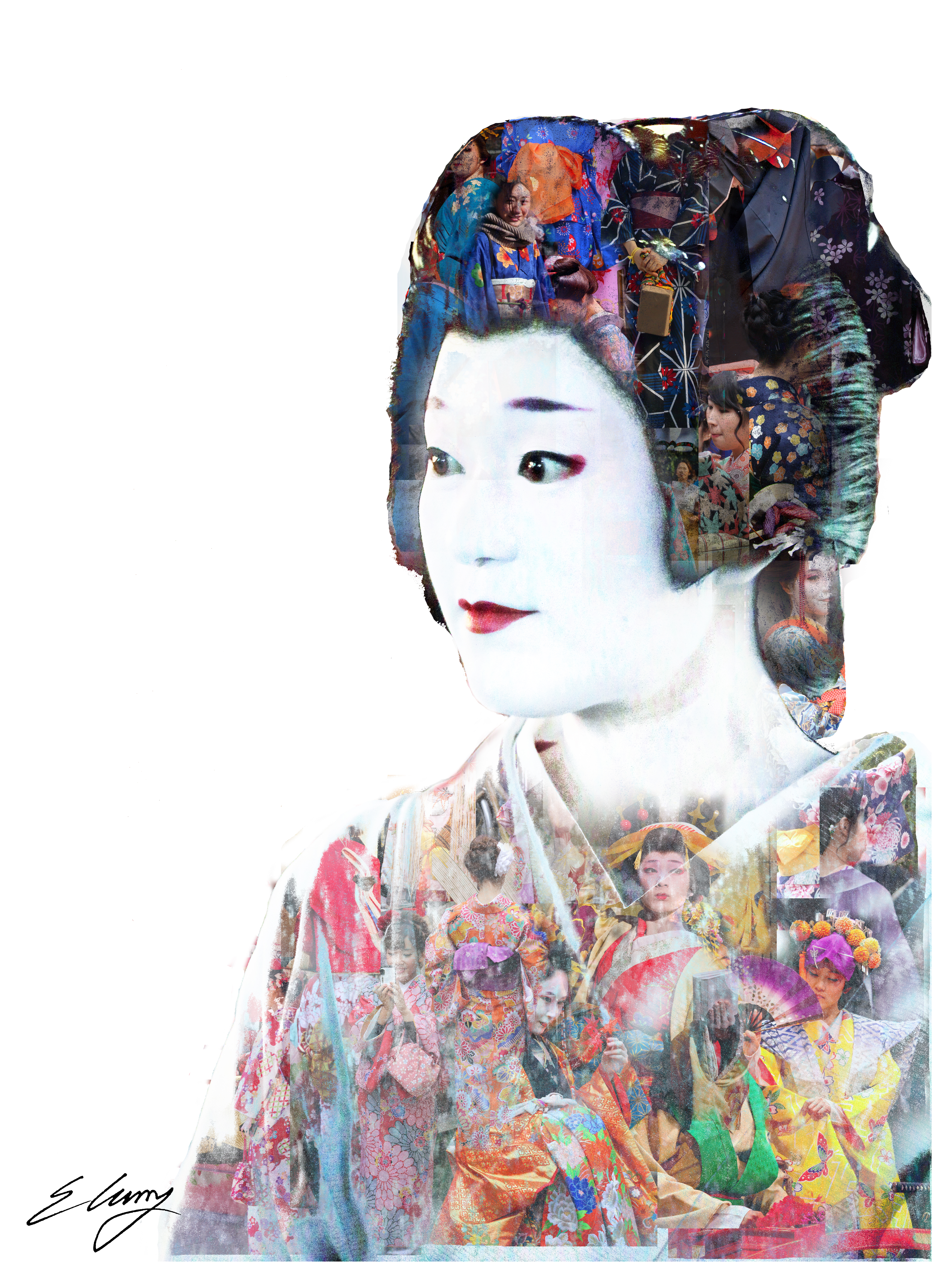 The Layering of the Kimono