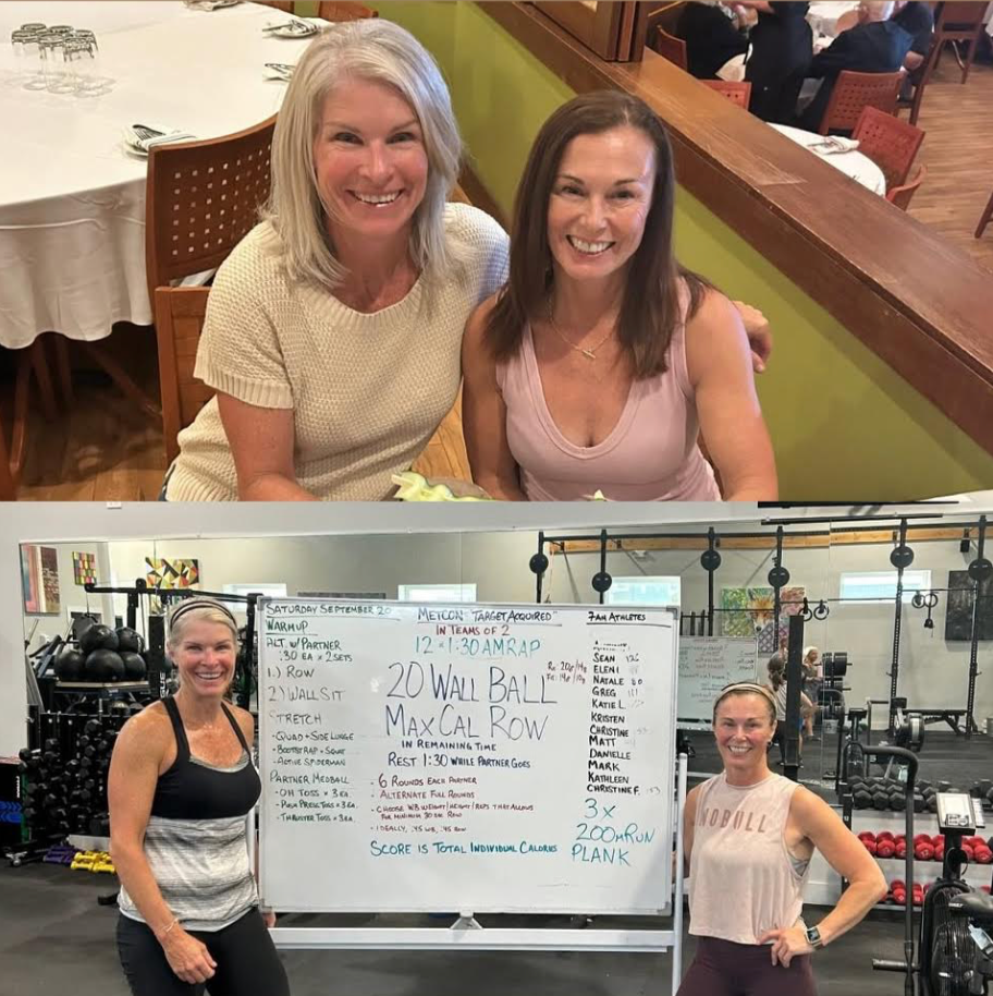 Coach & Member Spotlight:   Christine Fennell & Christine Oliver