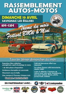 Rassemblement autos-motos du 19 avril