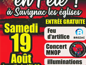 Carrières en fêtes ..... le 19 Août