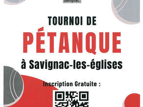 Tournoi de pétanque