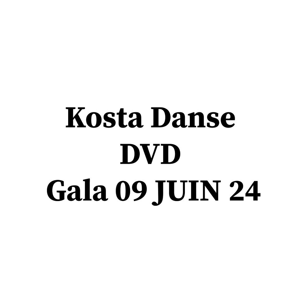 Miniature : DVD Kosta Danse Gala 2024