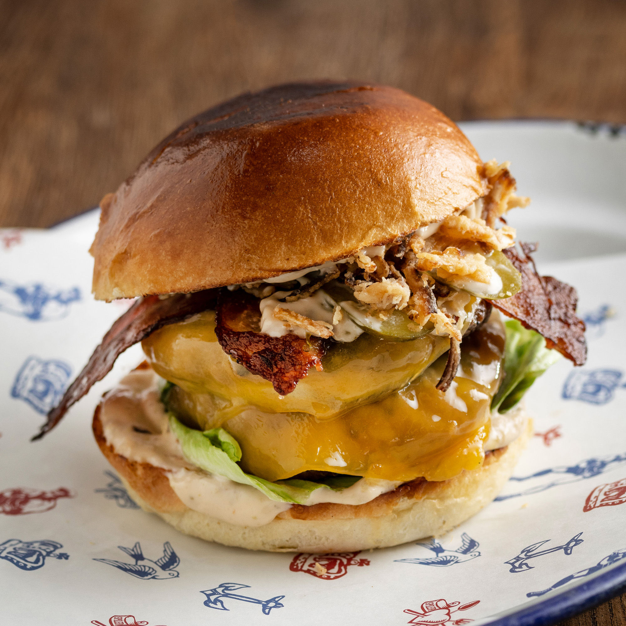 Spíler double cheeseburger