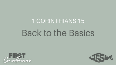 1 Corinthians 15a
