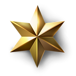 étoile dorée