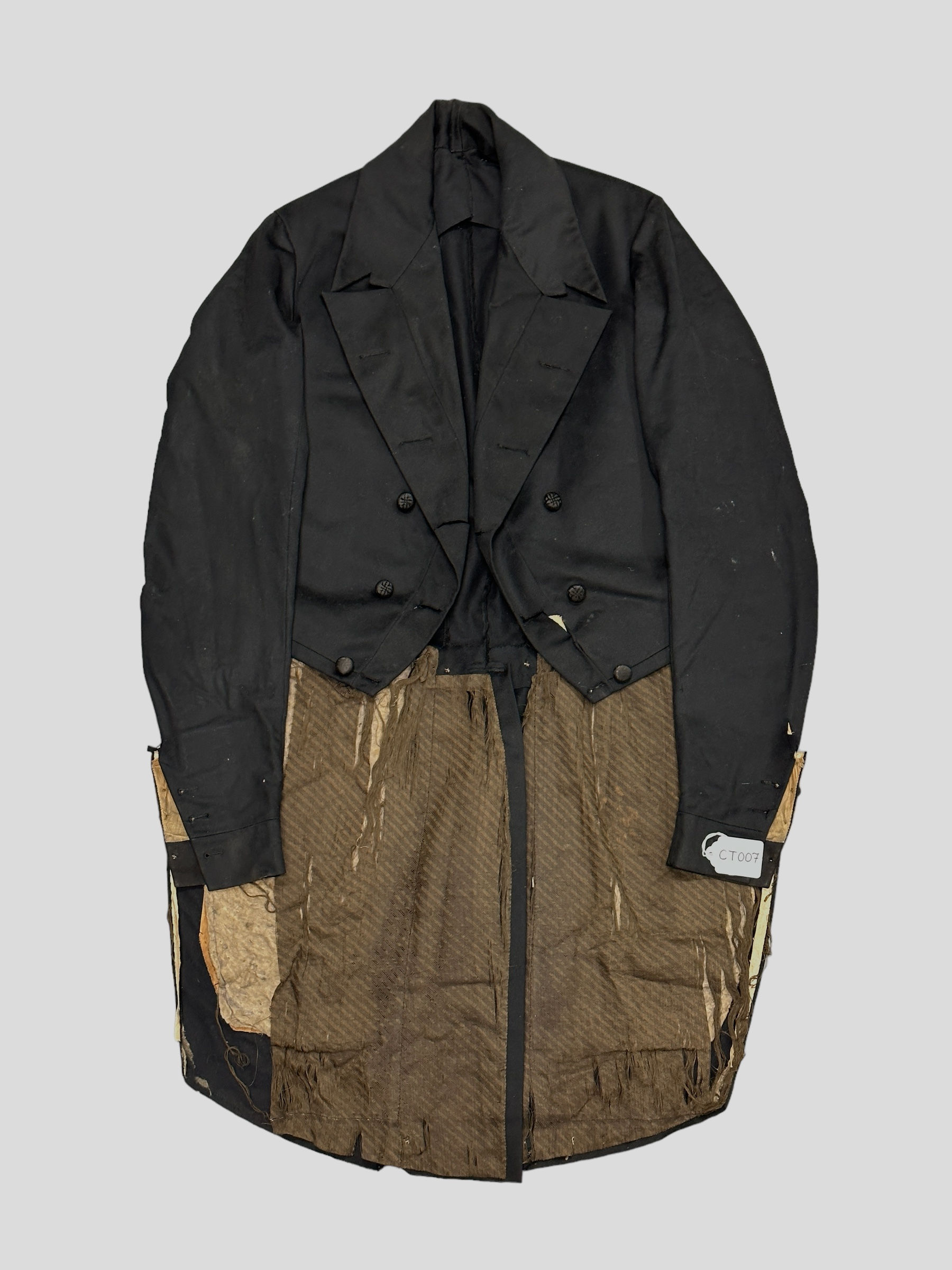 1840's Notched Collar Tailcoat