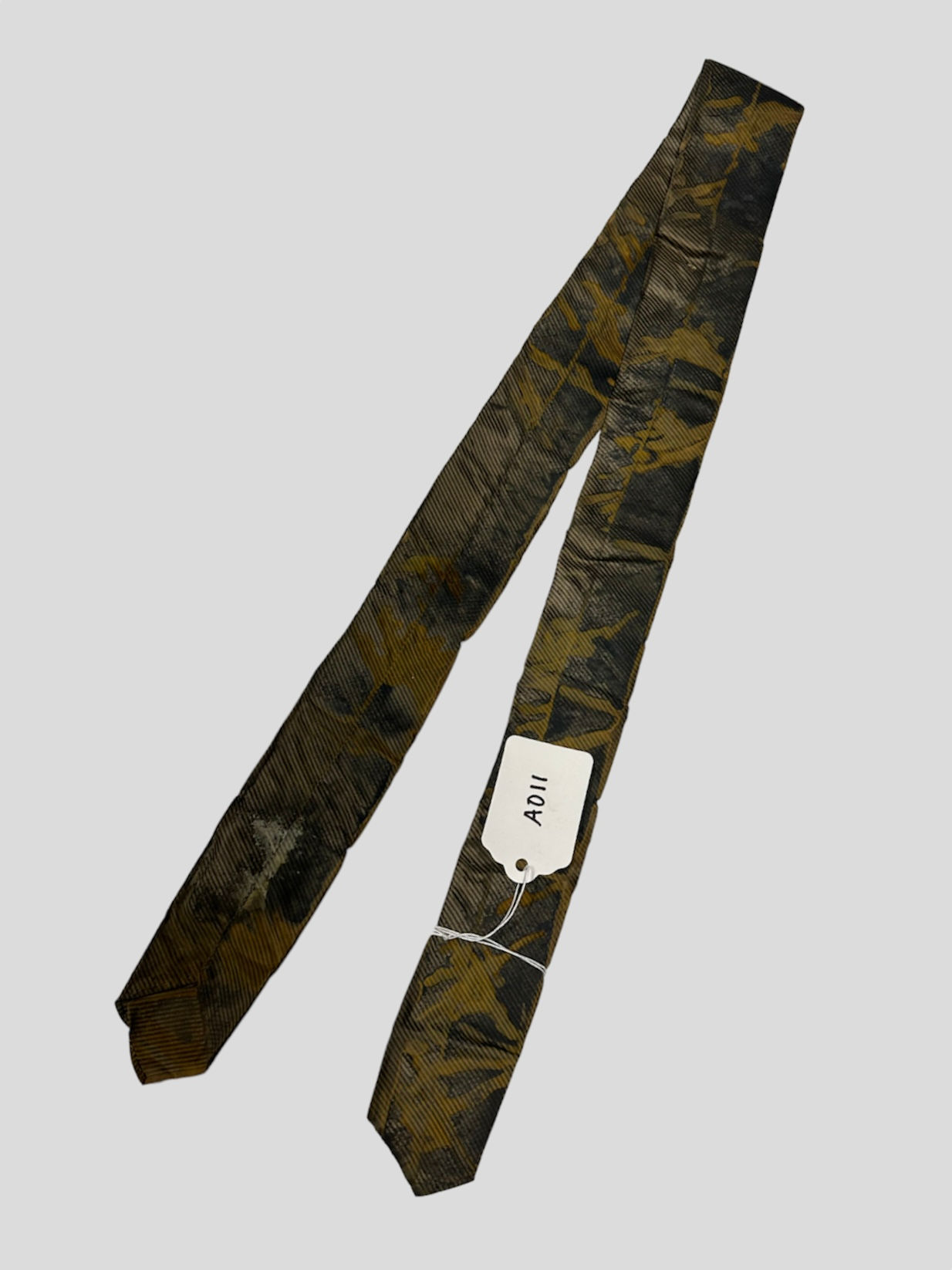 Black & Gold Silk Tie