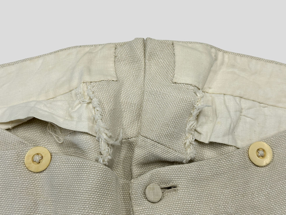 Thumbnail: Heavy Weight Linen Trousers