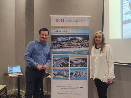 FraVEO conociendo de los Hoteles RIU, en Coahuila.