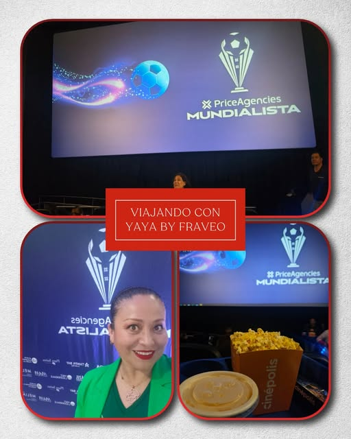 ViajandoConYayaByFraveo presente en jornada mundialista con PriceTravel Agencies