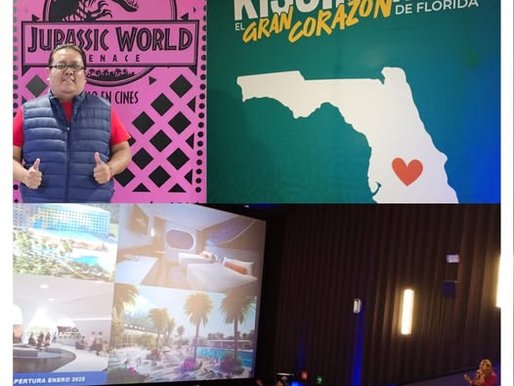 Ahora Donde Vamos By FraVEO invitado a la premier de la película Jurassic World Renace