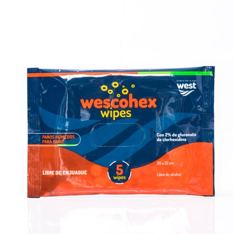 Baño facil , West , Wescohex wipes