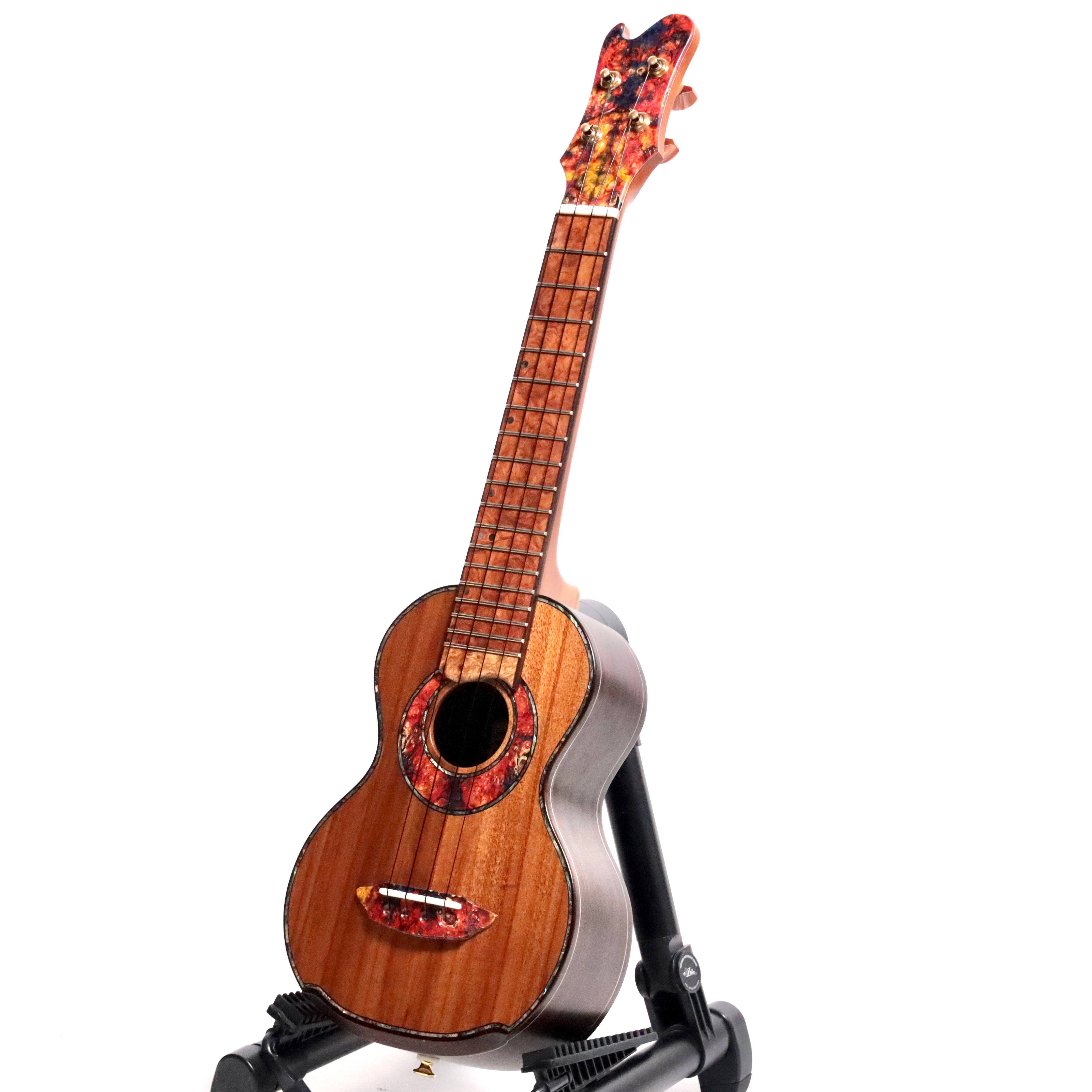 【新品】Sea & Sun Ukulele Custom Soprano Longneck