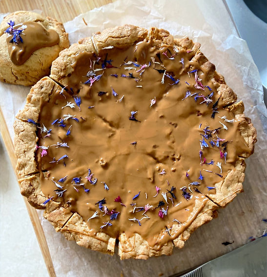 Vegan Biscoff Cookie Tart in Adelaide