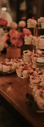 Boho Inspired Cupcake dessert table
