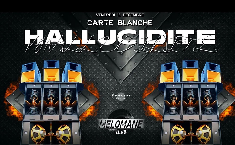 Carte blanche à l' hallucidité