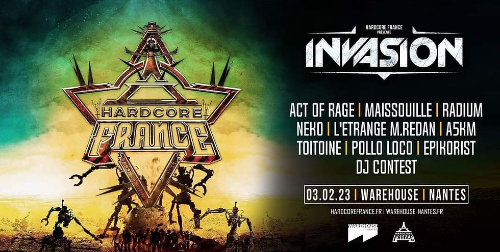 INVASION HARDCORE FRANCE
